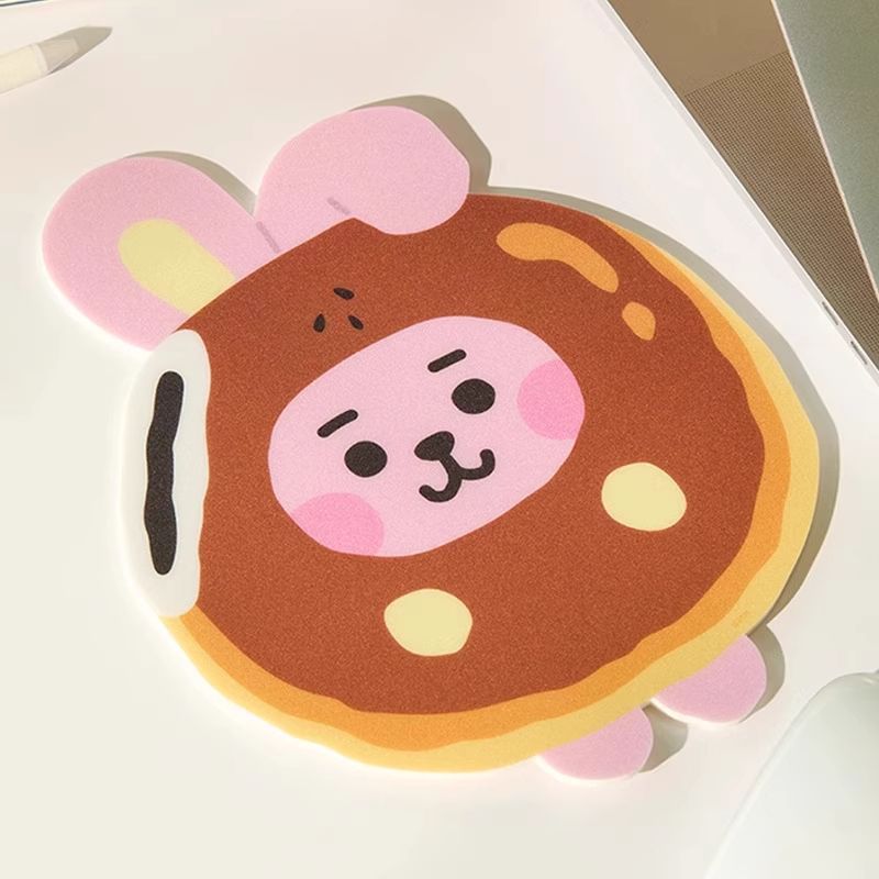 Tech Accessories For Office Desk - BT21 Cartoon Baking Bakery Series Mouse