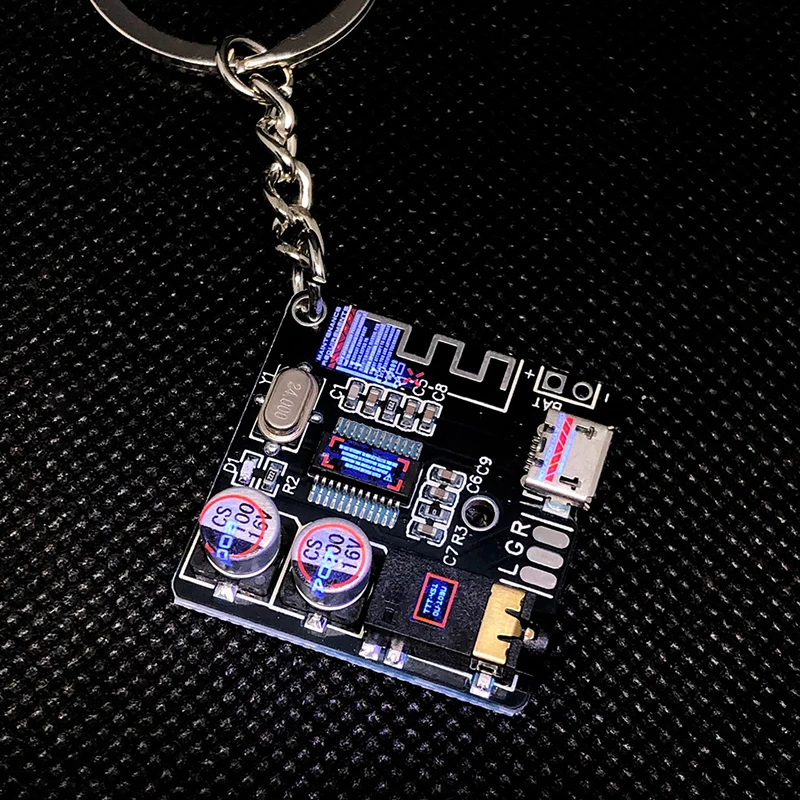 Tech Girl Accessories - Mechanical Big Bang Personalized Keychain Cyberpunk