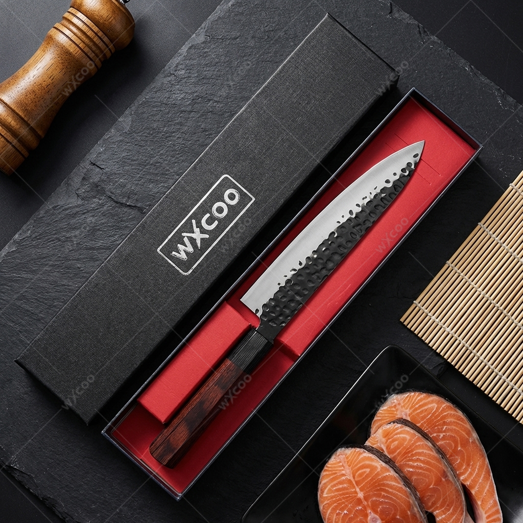 High Tech Kitchen Accessories - WXCOO Red Wood Handle 7.8 Inches