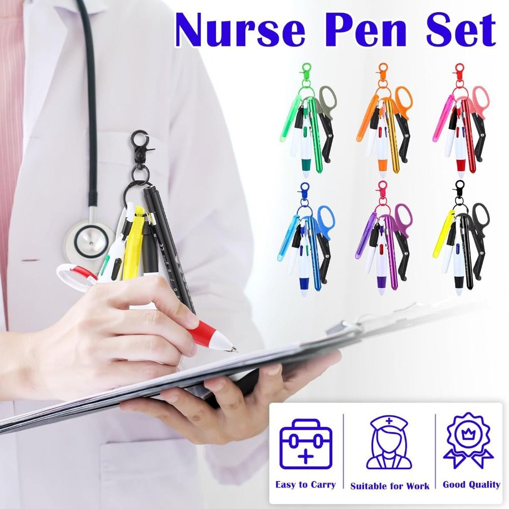 Gift Retractable Nurse Pen Set - Xray Tech Accessories avaliação e preço