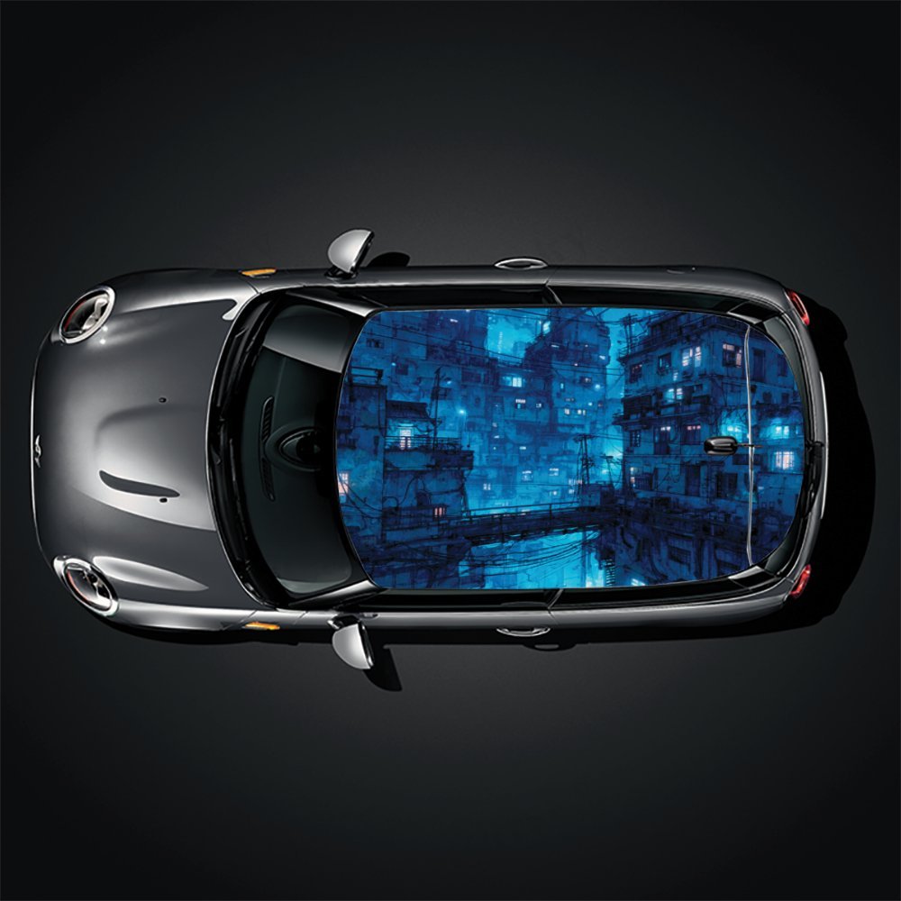 Futuristic Blue Cyberpunk Tech - Tech Accessories For Car avaliação e preço