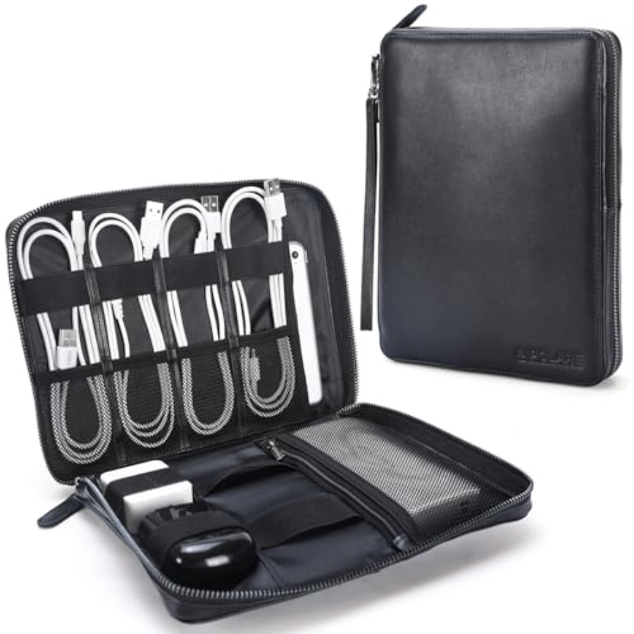 Travel cable organizer case fo - Tech Accessories Storage avaliação e preço