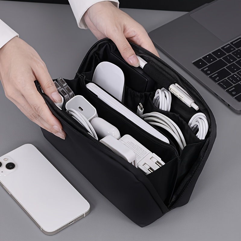 Portable Multi-Compartment Tec - Tech Accessories Storage avaliação e preço