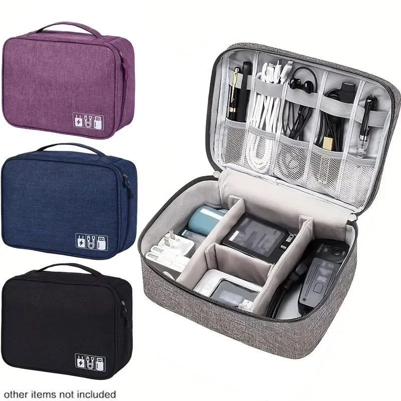 Electronics Organizer Travel C - Tech Accessories Storage avaliação e preço