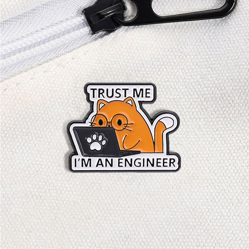 I'm An Engineer Quote Enamel P - Tech Accessories Designer avaliação e preço