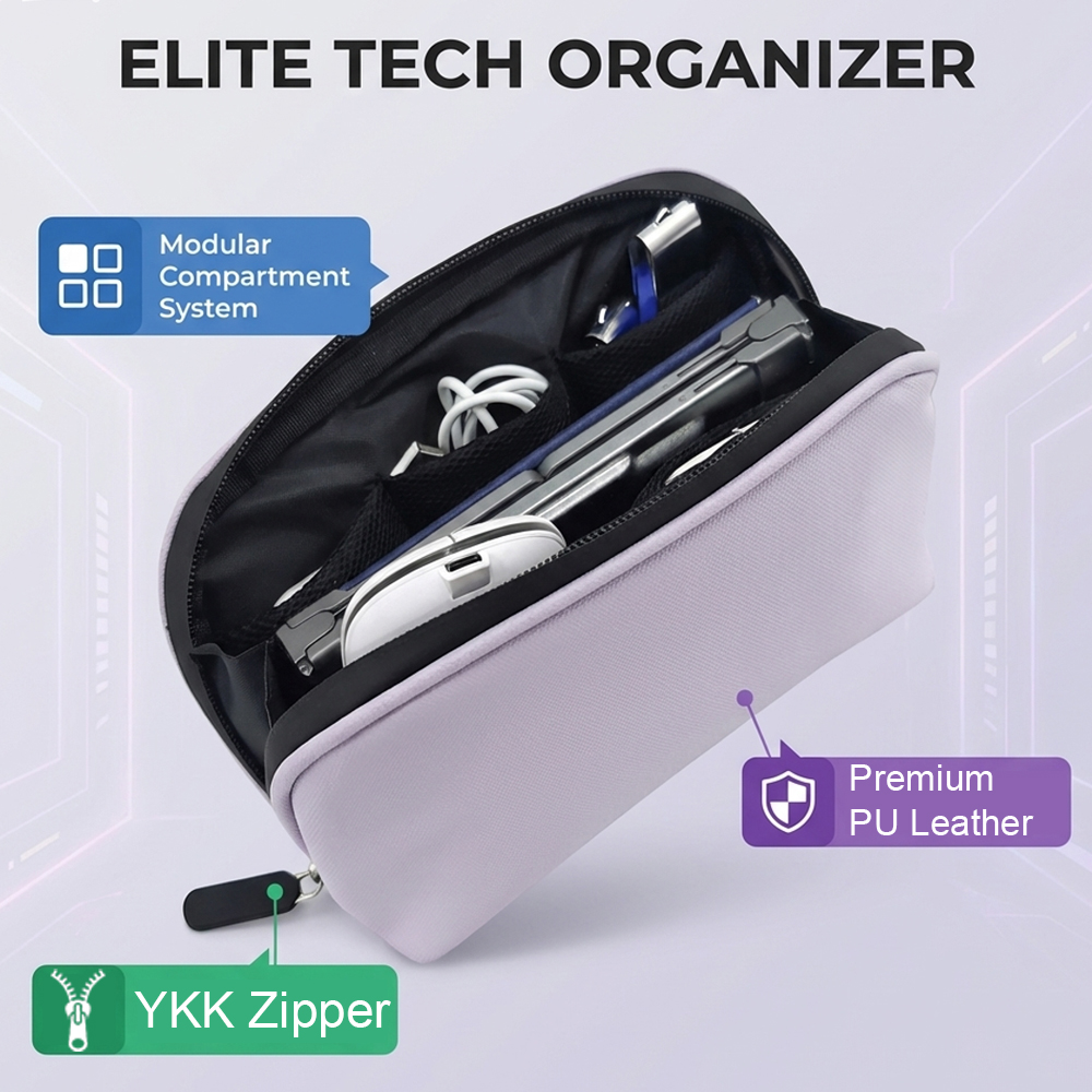 Tech Organizer Bag Portable El - Tech Accessories Storage avaliação e preço