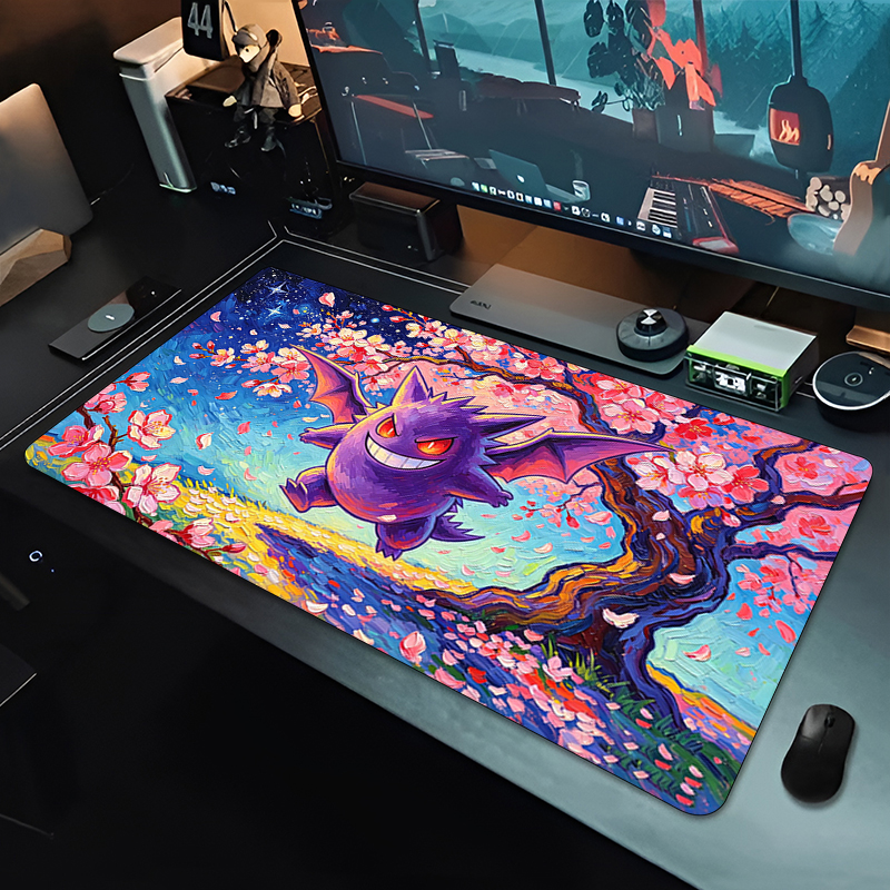 Mouse Pad sakura Gengar Gaming - Tech Accessories For Office Desk avaliação e preço