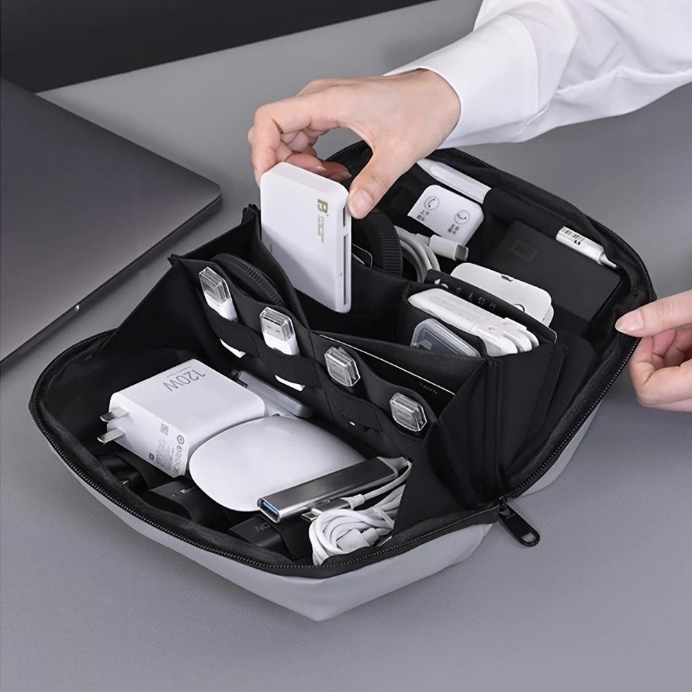 Portable Data Cable Storage Ba - Tech Accessories Storage avaliação e preço