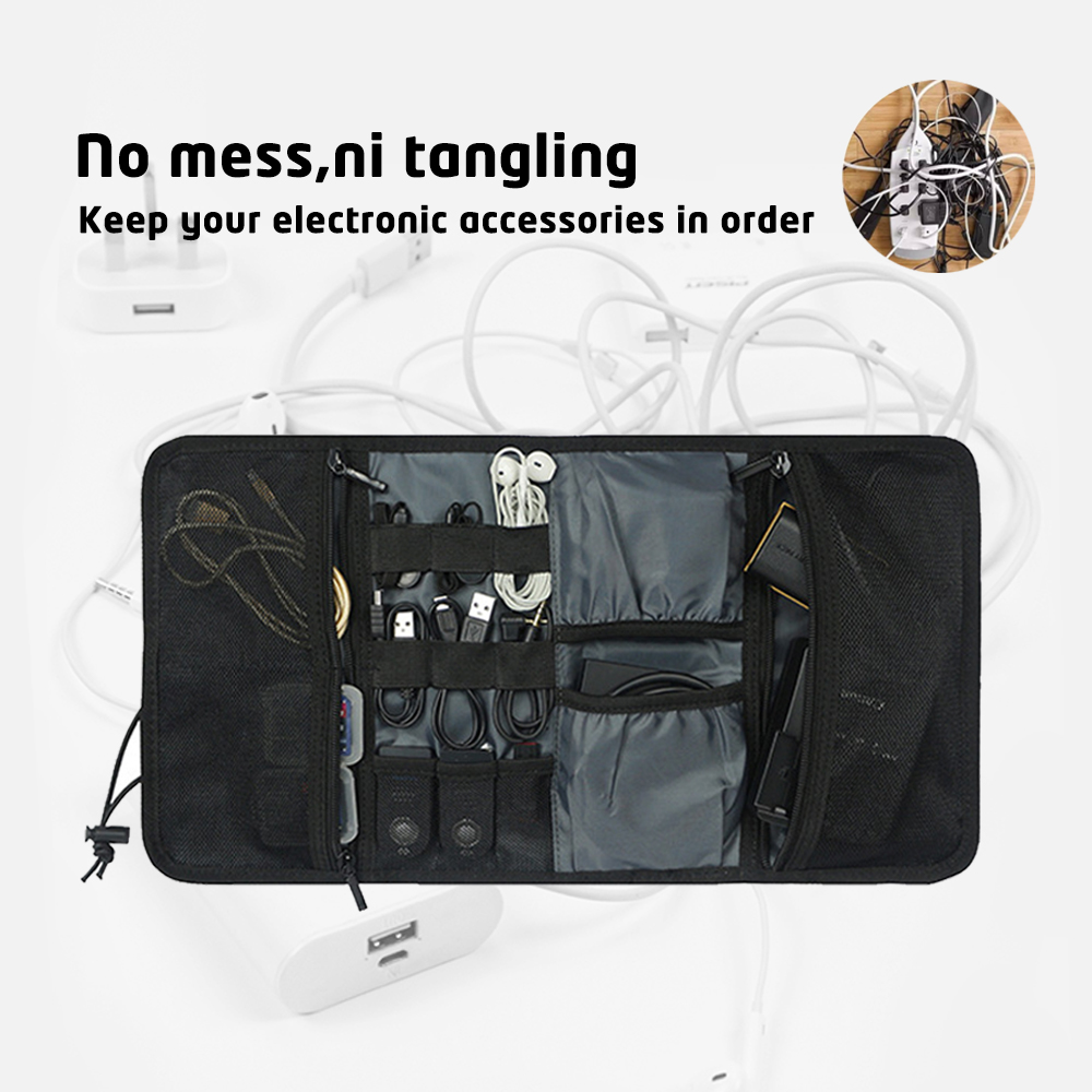 Home Cable Organizer Pouch | R - Tech Accessories Storage avaliação e preço