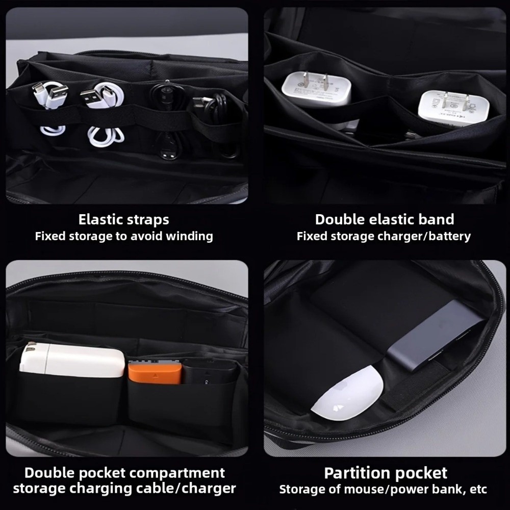 Portable Data Cable Storage Ba - Tech Accessories Storage avaliação e preço