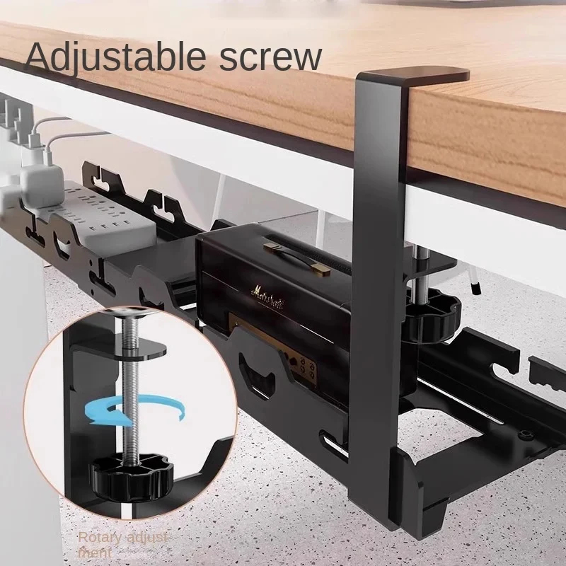 Under Table Telescopic Storage - Tech Accessories For Office Desk avaliação e preço