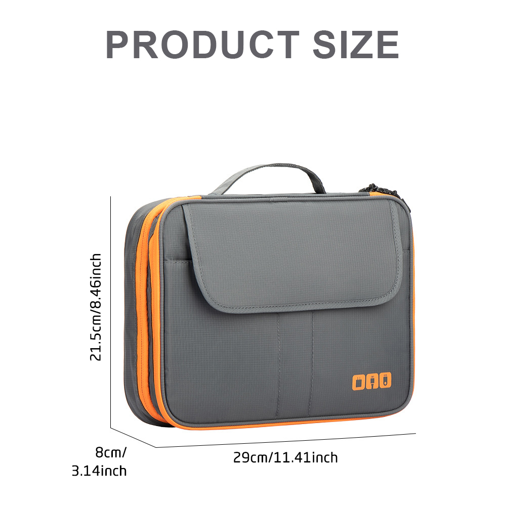 Large Capacity Tech Organizer  - Tech Accessories Storage avaliação e preço