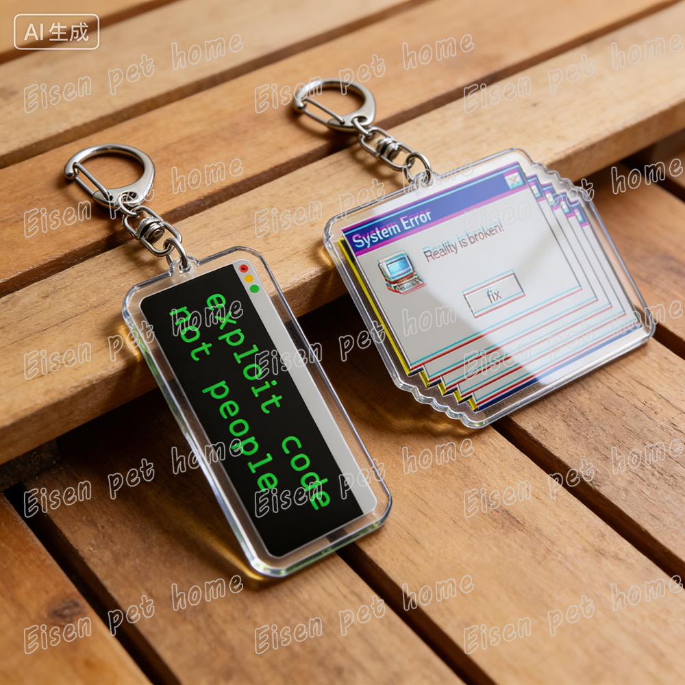Funny Programmer Code Keychain - Tech Girl Accessories avaliação e preço