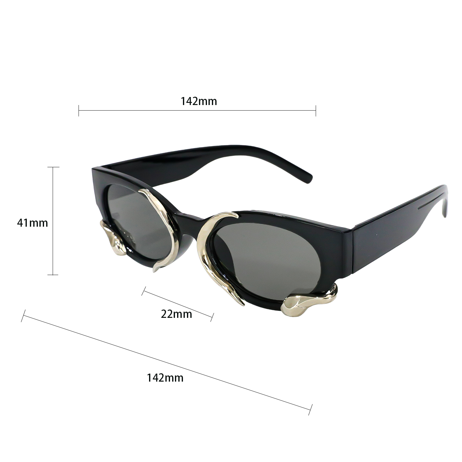Stereo Spirit Snake Sunglasses - Tech Girl Accessories avaliação e preço
