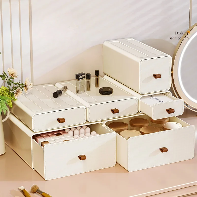 Desktop Storage Box Stackable  - Tech Accessories For Office Desk avaliação e preço