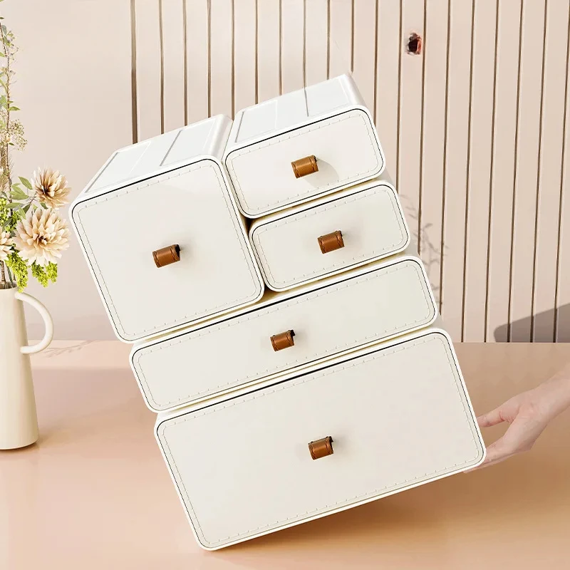 Desktop Storage Box Stackable  - Tech Accessories For Office Desk avaliação e preço