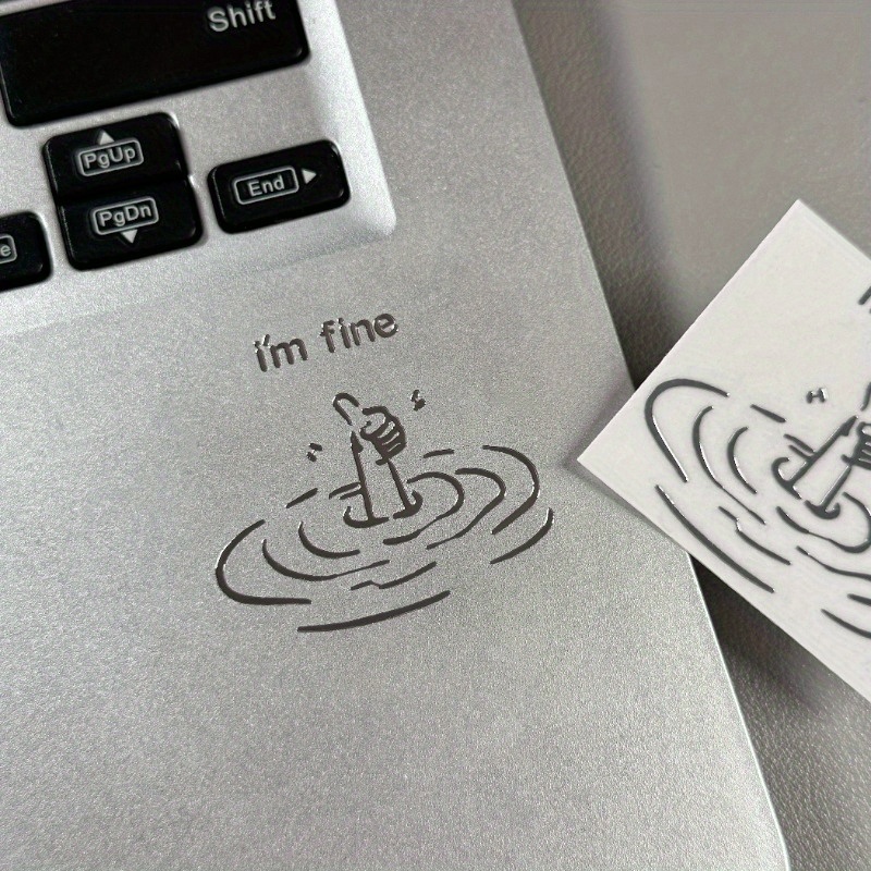 3Pcs, 3D Personality Stickers, - Tech Accessories Designer avaliação e preço