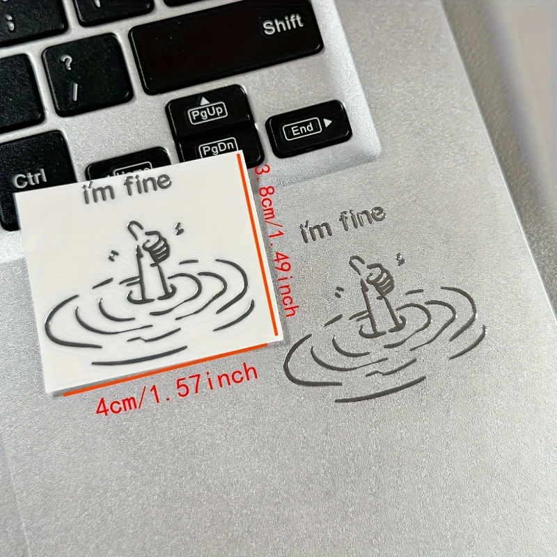 3Pcs, 3D Personality Stickers, - Tech Accessories Designer avaliação e preço