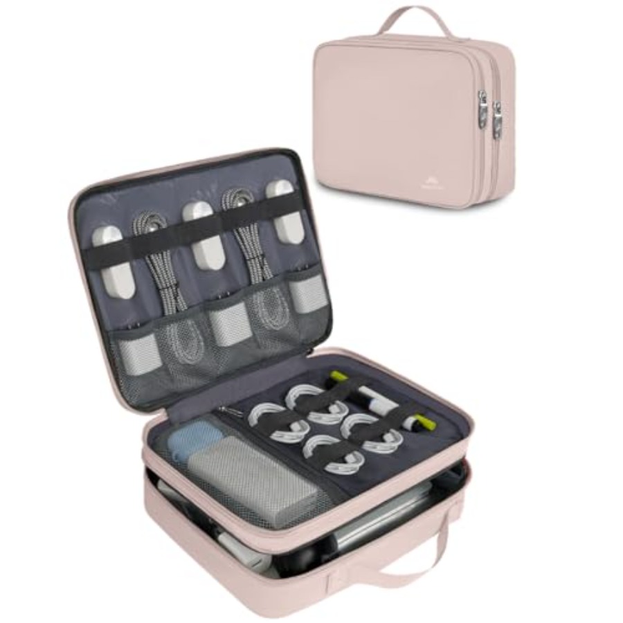 Travel Cord Organizer for Wome - Tech Accessories Storage avaliação e preço