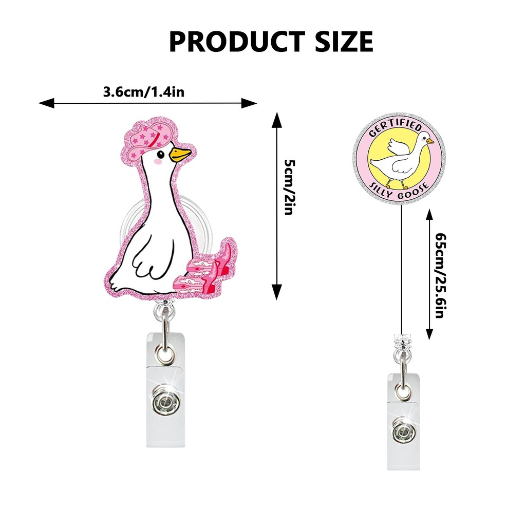 Retractable Acrylic ID Badge R - Xray Tech Accessories avaliação e preço