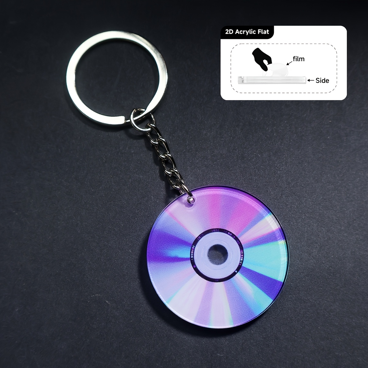 2D Flat 1pc Mini Music CD Patt - Tech Girl Accessories avaliação e preço
